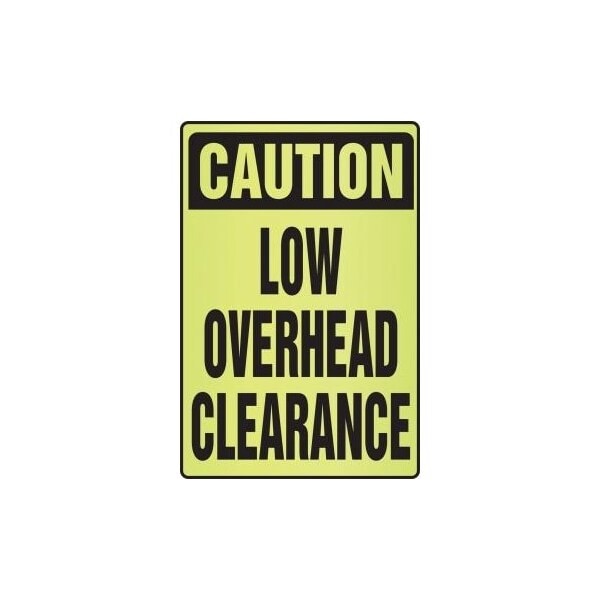 Accuform OSHA CAUTION FLUORESCENT ALERT SIGN PSA341 PSA341 - main